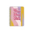 LEGAMI - dagagenda met spiraal - 2024 - klein - 85 x 130 mm - 352 pagina's - waves