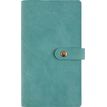 Agenda de poche spiralé Ramatuelle - 1 semaine sur 2 pages - 9,5 x 17 cm - bleu céladon - Oberthur