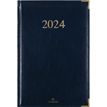 Agenda Kiev - 1 semaine sur 2 pages - 22 x 28 cm - bleu marine - Oberthur