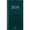 Agenda de poche Kiev - 1 semaine sur 2 pages - 9,5 x 17 cm - vert - Oberthur