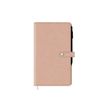 Agenda de poche spiralé Lady Kent - 1 semaine sur 2 pages - 9,5 x 17 cm - rouge - Oberthur
