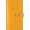 Agenda de poche spiralé Lady Kent - 1 semaine sur 2 pages - 9,5 x 17 cm - safran - Oberthur