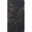 Agenda de poche Astoria - 1 semaine sur 2 pages - 9,5 x 17 cm - noir - Oberthur