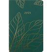 Agenda Astoria - 1 semaine sur 2 pages - 10 x 15 cm - vert - Oberthur