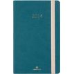 Agenda Eton - 1 semaine sur 2 pages - 13 x 21 cm - vert - Oberthur