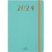 3664447158808-Agenda Merida - 1 semaine sur 2 pages - 17 x 24,5 cm - vert - Oberthur-P_405149223_1-0