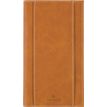 Agenda de poche spiralé Burgos - 1 semaine sur 2 pages - 9,5 x 17 cm - camel - Oberthur