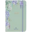 Agenda Giverny - 1 semaine sur 2 pages - 10 x 15 cm - vert - Oberthur