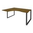 Burocean Urban - bureau - linkshoekig - walnoot