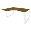 Burocean Urban - bureau - linkshoekig - walnoot