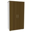 Burocean PRO - keukenkast - 4 planken - 2 deuren - walnoot, parelwit