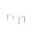 Eol Robin - executive desk - rechthoekig - sneeuwwit