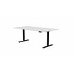 3617350004151-Table de réunion assis/debout AXEL - réglage électrique - L200 x P100 cm - plateau blan-P_405153809_1-0