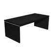 Artarredi Flora - bureau - rechthoekig - zwarte as