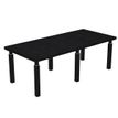 Artarredi Flora - tafel - rechthoekig - zwarte as
