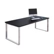Artarredi Flora - bureau - rechthoekig - zwarte as