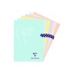 3329683081623-Clairefontaine MIMESYS Pastel Polypro - Cahier de notes - agrafé - A4 (210 x 297 mm) - 48 feuilles / 96 pages - papier blanc - petits carreaux - disponible en différents-P_405154779_2-7