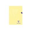 3329683081623-Clairefontaine MIMESYS Pastel Polypro - Cahier de notes - agrafé - A4 (210 x 297 mm) - 48 feuilles / 96 pages - papier blanc - petits carreaux - disponible en différents-P_405154779_5-1