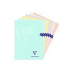 3329683081623-Clairefontaine MIMESYS Pastel Polypro - Cahier de notes - agrafé - A4 (210 x 297 mm) - 48 feuilles / 96 pages - papier blanc - petits carreaux - disponible en différents-P_405154779_6-2