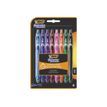 3086123537583-Bic Gelocity QuickDry - Pack de 8 rollers - 0,7 mm - couleurs assorties-P_405154951_3-0