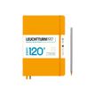 4004117624711-Leuchtturm1917 Edition 120 - Carnet de notes rigide A5 - pointillés - orange-P_405155365_1-0