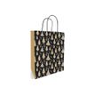 3281650577563-Logistipack - 50 sacs cadeau Kraft - poignées torsadées - 23 cm x 12 cm x 30 cm - woody-P_405156736_1-0