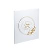 Exacompta Ringflower - Livre d'or - 27 x 22 cm - 100 pages - blanc