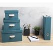 Exacompta Office by Me - opbergdoosset - voor A4 Plus, A5 Plus Plus, A6 Plus Plus - turquoise