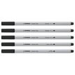 4006381604369-STABILO Creative tips ARTY - 5 Feutres de coloriage de pointes différentes - noir-P_405161044_2-1