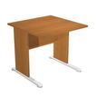 Artarredi Presto - bureau - vierkant - lichte walnoot