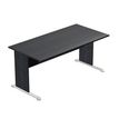 Artarredi Presto - bureau - rechthoekig - zwarte as