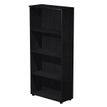 Artarredi Presto - boekenkast - 4 planken - zwarte as
