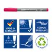 4007817096994-STAEDTLER Pigment brush 371 - 12 Feutres pointe pinceau - couleurs basiques assorties - en-P_405177288_5-4