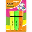 3086123742468-BIC Highlighter - Pack de 3 surligneurs - Plat Biseau - Couleurs assorties-P_405183994_1-0