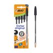 3086123734678-BIC Cristal Original - 5 Stylos à bille - noir - 1 mm - pointe moyenne-P_405184360_1-0