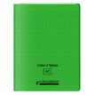 CONQUERANT - Notitieboek - geniet - 240 x 320 mm - 24 vellen / 48 pagina's - Seyès - groen - polypropyleen (PP)