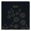 3664447208275-Agenda Astoria - 1 semaine sur 2 pages - 16,5 x 16,5 cm - noir - Oberthur--0