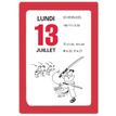 3664447206790-Oberthur - Bloc éphéméride humoristique - 6 x 9 cm - rouge-P_405186428_1-0