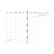 3371010514700-Quo Vadis - Agenda - Spiralé - 2025 - Ministre S - Semainier Planning - Français - Impala - Rouge - 13 mois de décembre à décembre - 16x24 cm - Papier Clairefontaine blanc - Fabri--1