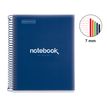 8422593499498-Notebook Miquelrius, à couverture souple format A5 à rayures horizontales, 120 feuilles de 5 couleurs, collection Emotions, c--1