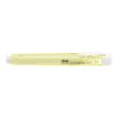 Pentel Clic Eraser - Wisserhouder - rechthoek - wit - geel, translucent