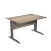 Artarredi Presto - Bureau - rechthoekig - canadian oak - mat antraciet basis