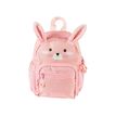 Sac à dos maternelle WALKER "Bunny" Fantaisie - 1 compartiment coloris pink  