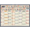 3592930026283-Calendrier bancaire illustré BOUCHUT "Fleur 16 Mois" 40,5 x 55 cm Pefc 70 %--1