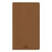 Agenda à spirale Dayton - 1 semaine sur 2 pages - 9,5 x 17,5 cm - camel - Oberthur