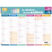 3664447195094-Calendrier de mon académie - Zone C - 6 mois par face - 32 x 42 cm - Oberthur-P_405228538_1-0
