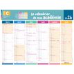 3664447195094-Calendrier de mon académie - Zone C - 6 mois par face - 32 x 42 cm - Oberthur-P_405228538_2-1