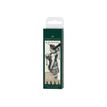 4005401671534-Faber-Castell PITT Artist Pen - Ensemble de stylo-brosse et crayon fin - permanent - noir -P_405228738_2-0