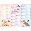3664447193397-Oberthur - Calendrier Chatons - 6 mois par page - 270 x 210 mm - daté--0