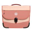 0404052342123-Cartable scolaire Léo - 38 cm - 2 compartiments - rose - Biopic--0